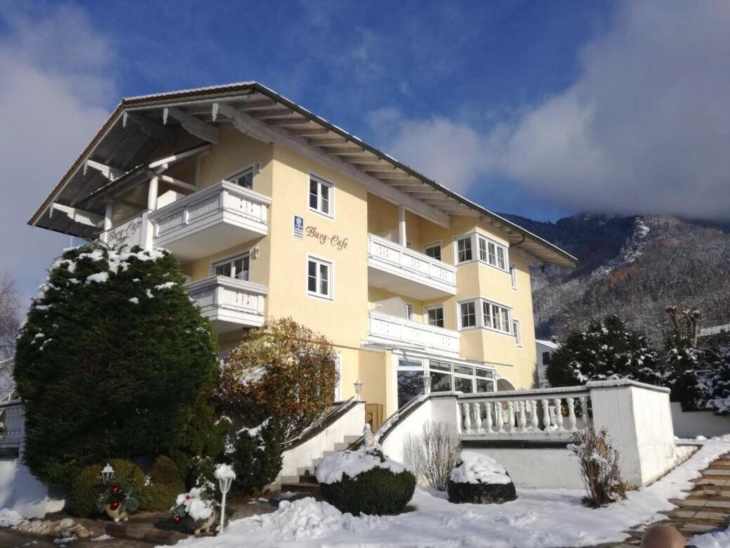 Burg Cafe Hotel Marquartstein Kültér fotó